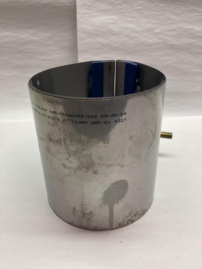 Used Smith-Blair,245-00060006-000,Clamp 6 Inch 152MM