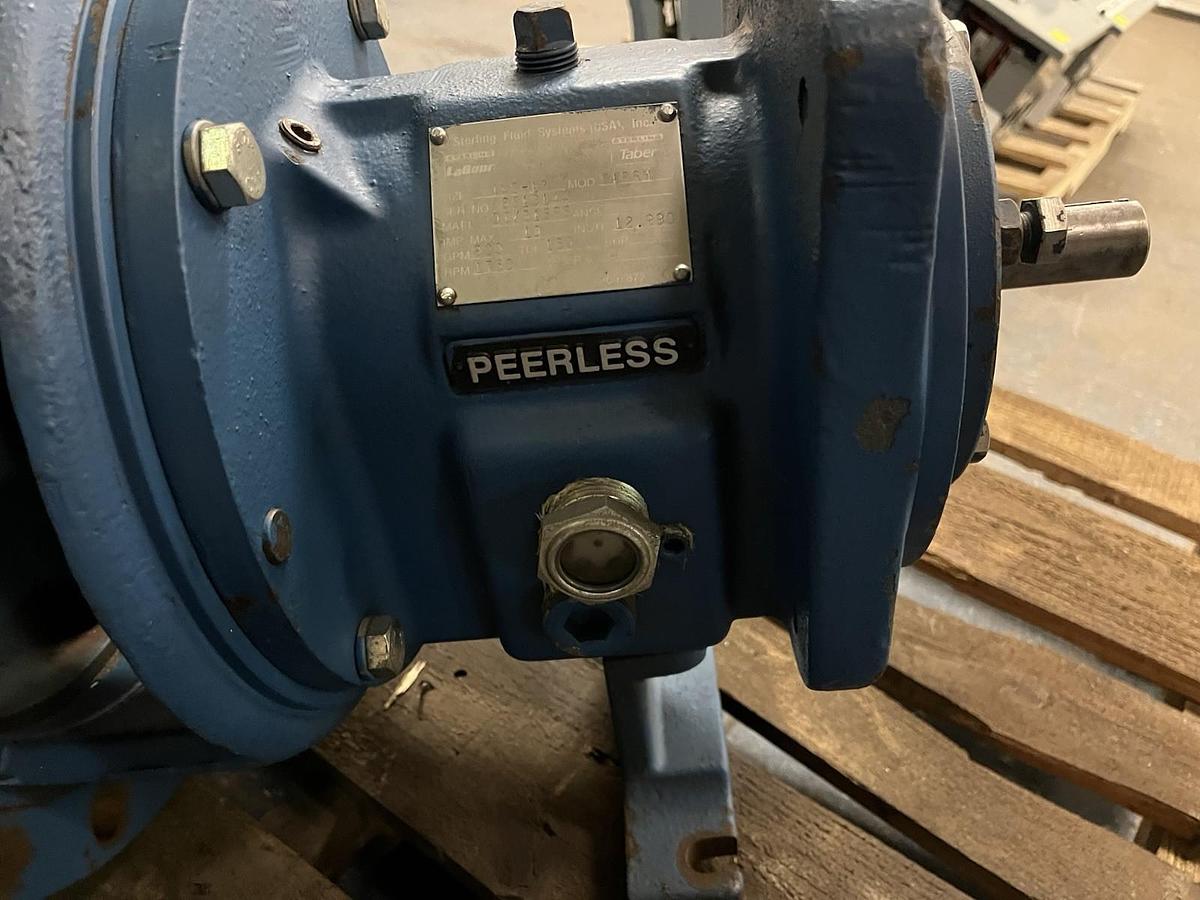Used PEERLESS STERLING,8196M,CENTRIFUGAL PUMP 4X6X13 NO IMPELLER OR VOLUTE