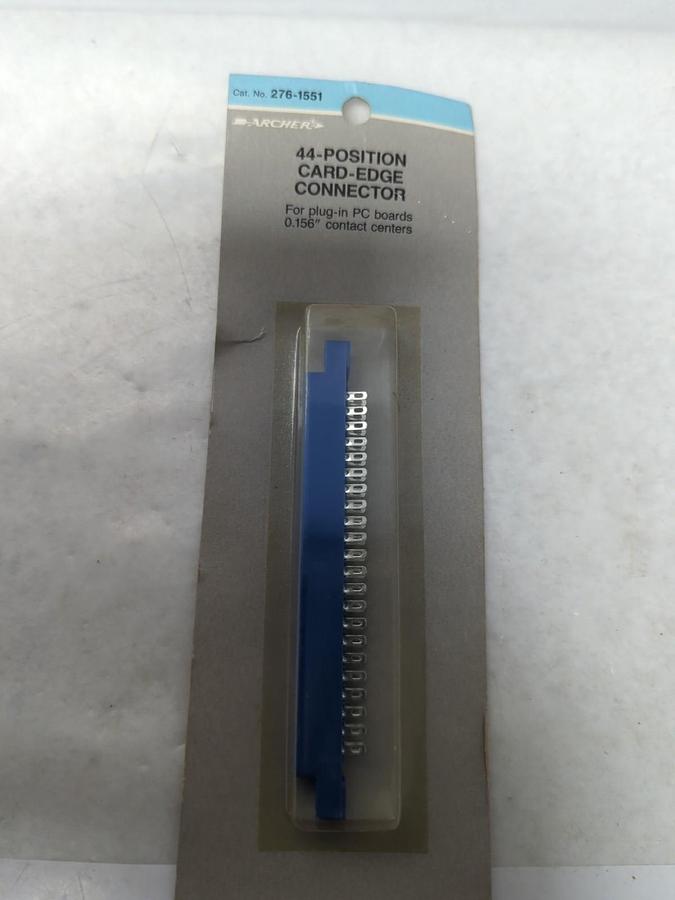 ARCHER,276-1551,44-POSITION CARD EDGE CONNECTOR NOS
