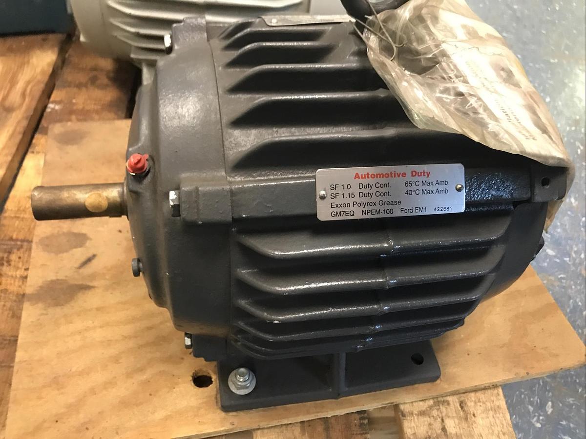 Nidec,A32S2C,Motor 1.5Hp 1770RPM 460V Frame 184