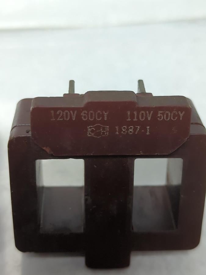 Used CUTLER HAMMER,1887-1,COIL 120V 60HZ/CY 110V 50HZ/CY LOT OF 4 PRE-OWNED