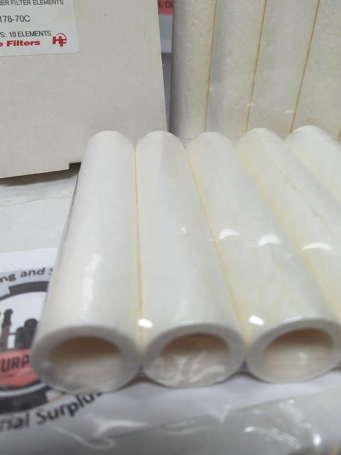 UNITED FILTRATION,25-178-70C,BONDED MICROFIBER ELEMENTS PACK OF 10PCS NOS