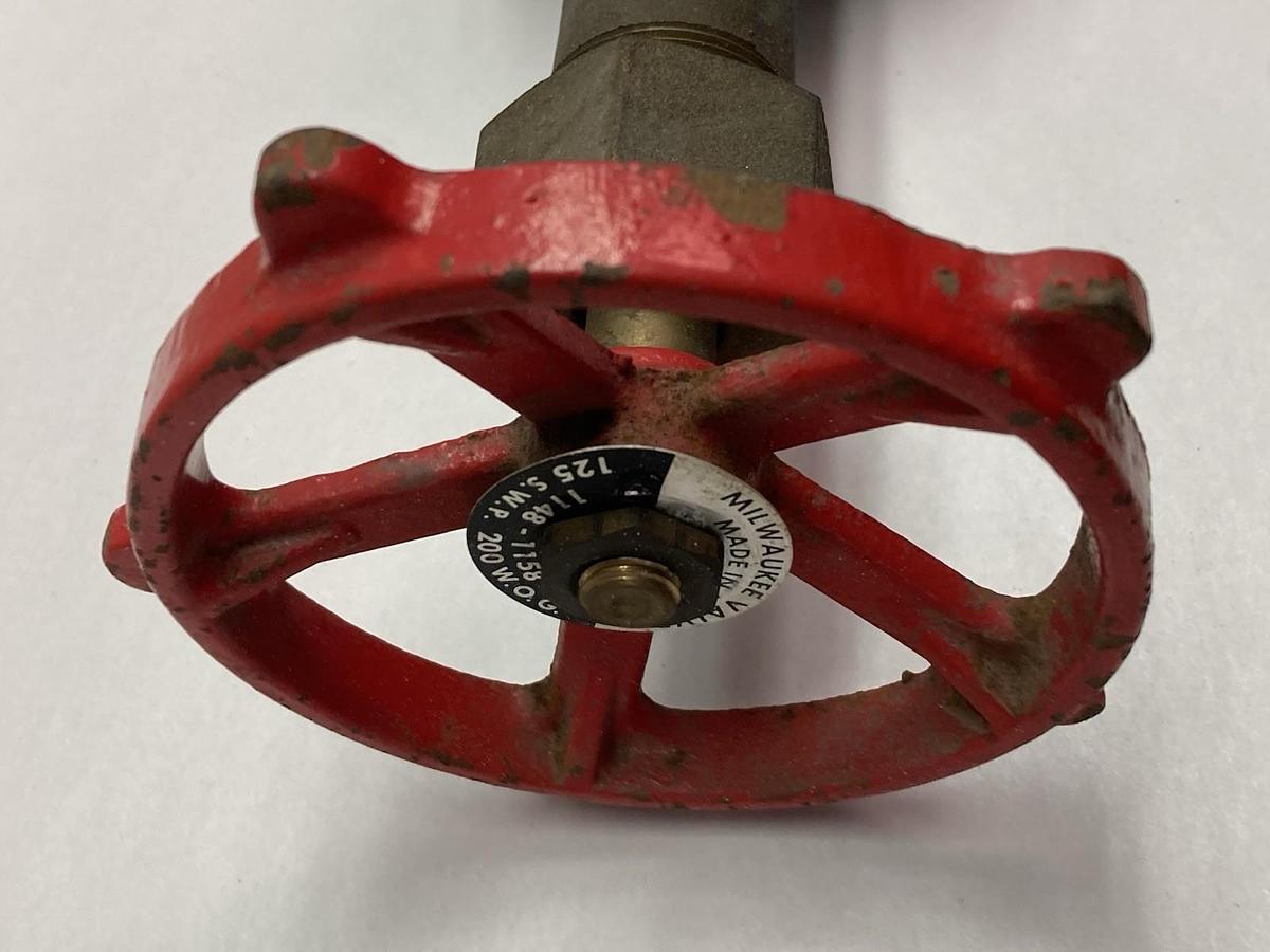 Used Milwaukee,1148-1158,2 1/2 inch Gate Valve 125Swp 200Wog