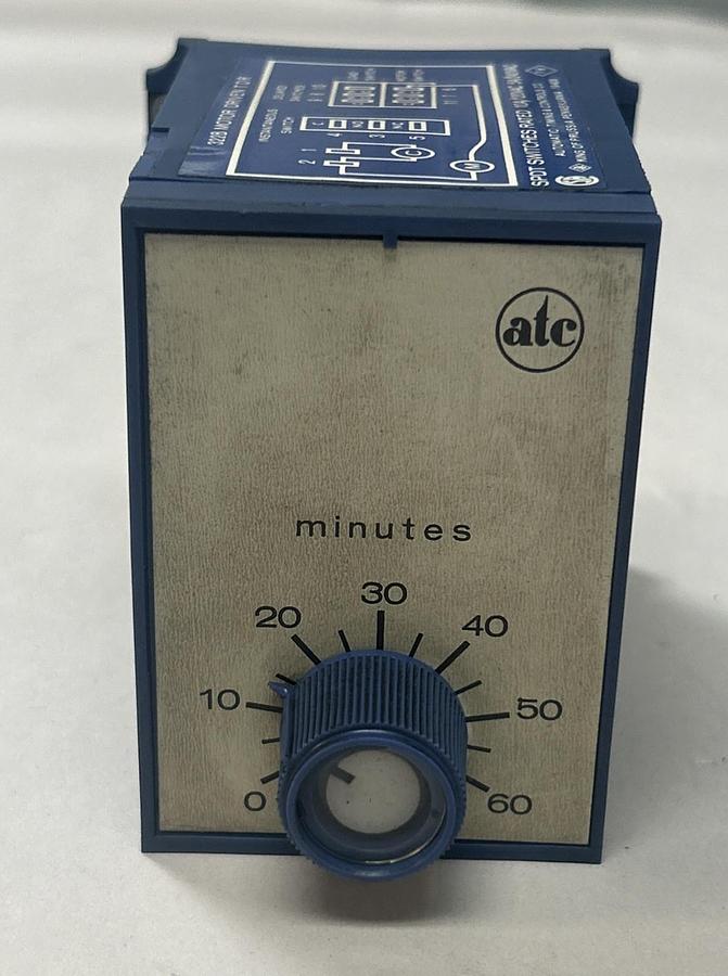 Used MARSH BELLOFRAM ATC,322B017A12CS,TIMER 0-60 MINUTES