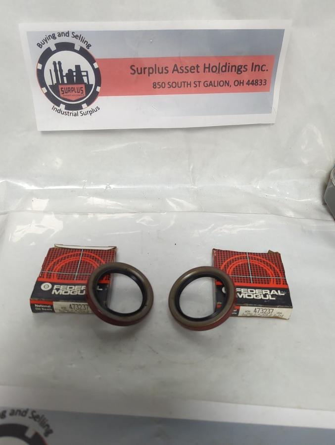 NATIONAL OIL SEAL,473237,OIL SEAL 1.75X2.374X0.312 LOT OF 2 NOS
