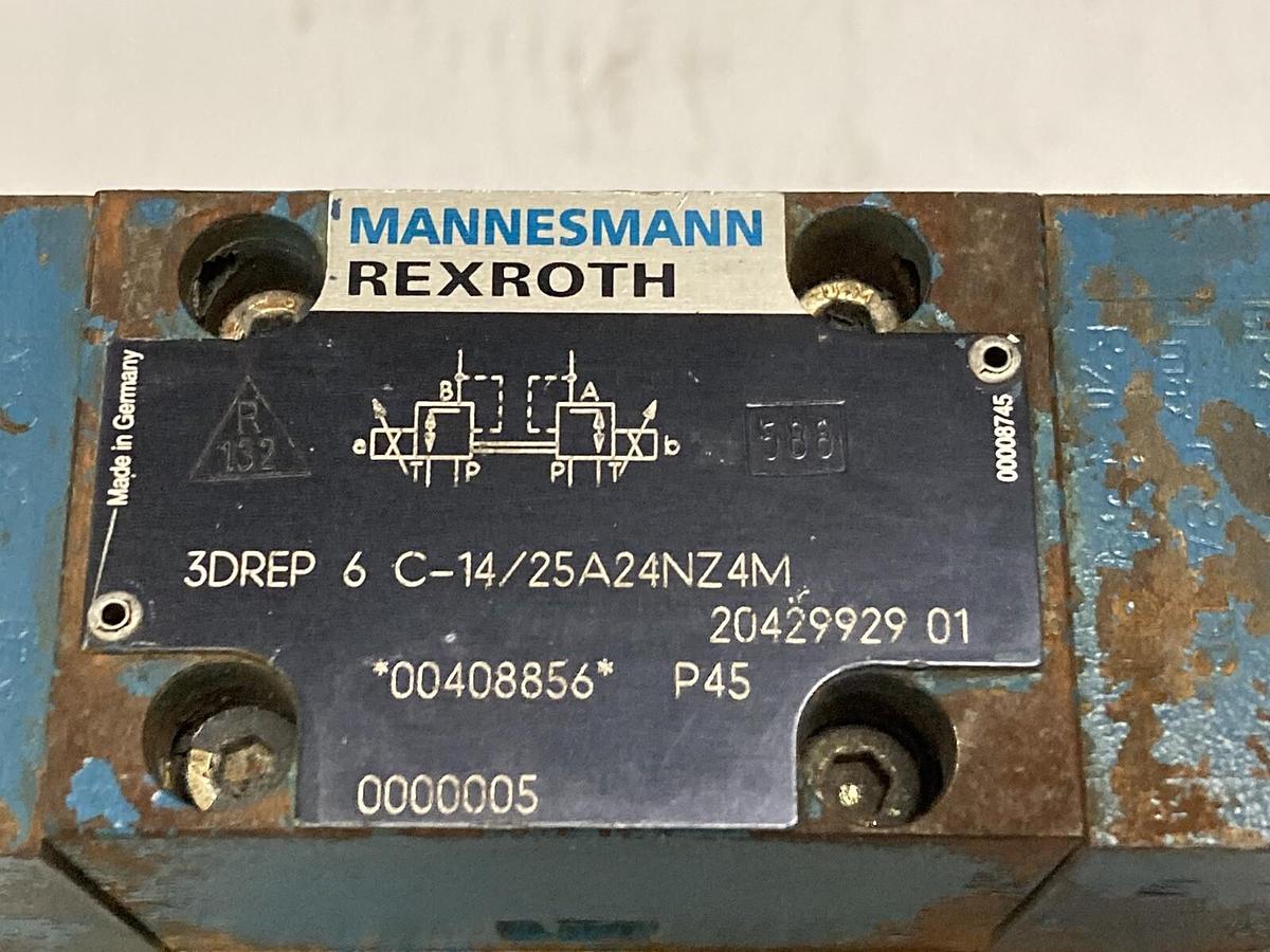 Used Rexroth,4WRZ 25 E1-220-51/6A24NZ4/D3M, Directional Control Valve