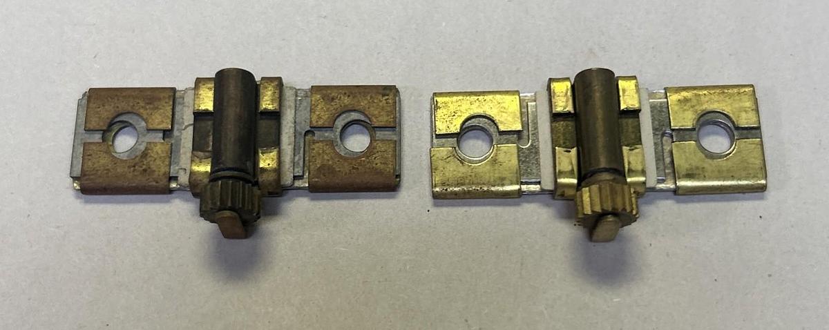 Used SQUARE D,B15.5,THERMAL OVERLOAD HEATER ELEMENT LOT OF 2