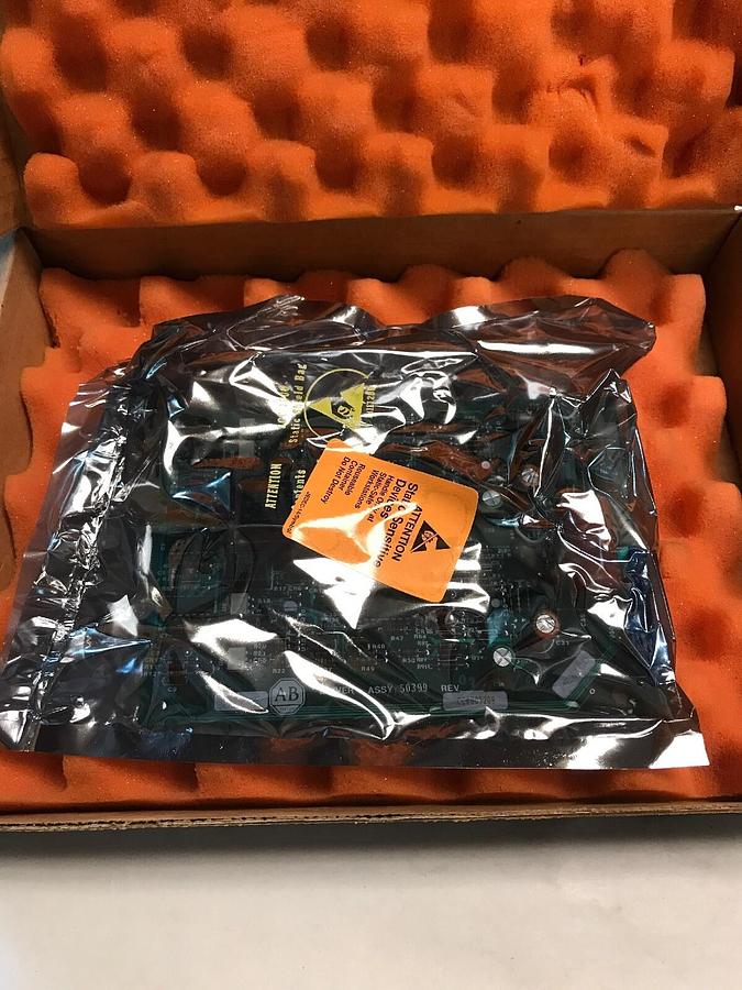 Used Allen Bradley,S50399,Driver Board In Sealed Plastic 15-20HP