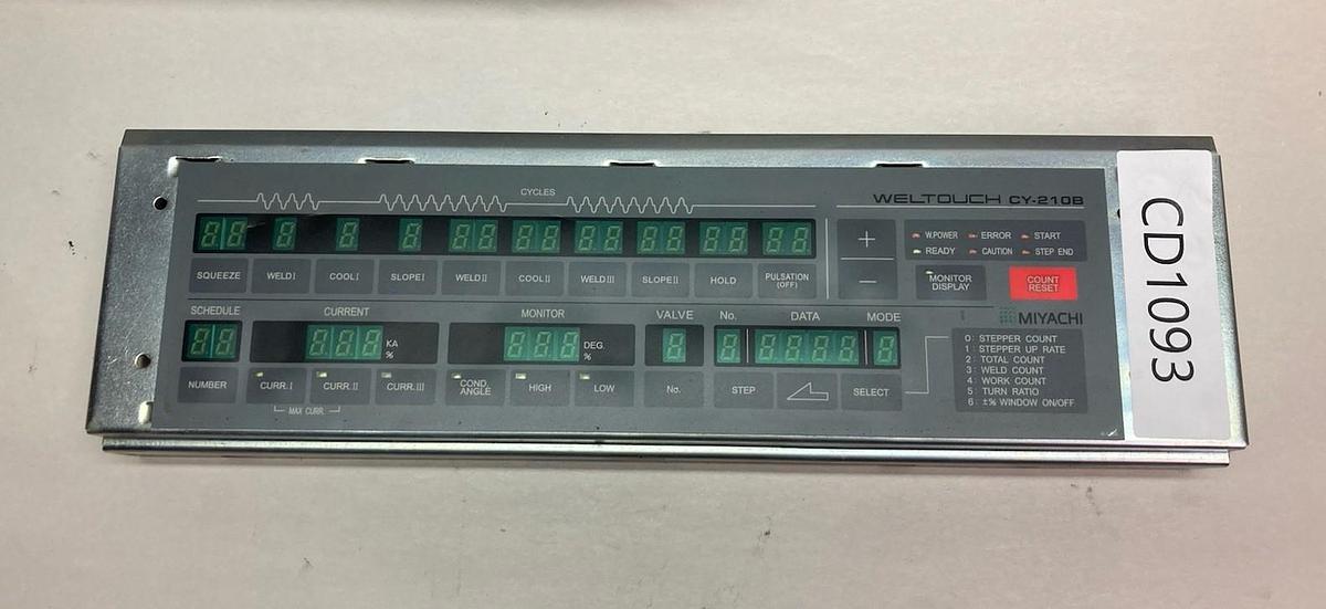 Miyachi PCB,ME-1752F,Digital Display Board from Weltouch CY-210B