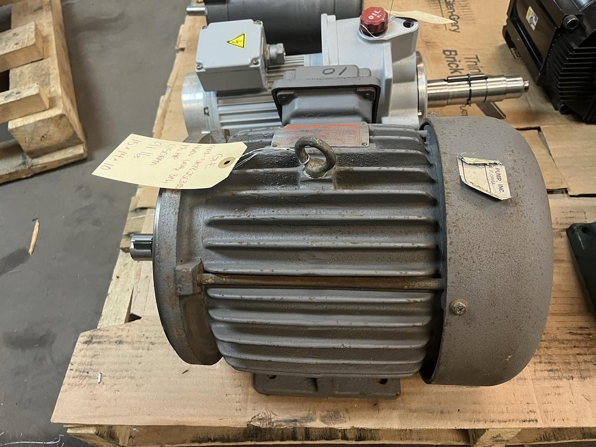 Used GE,5K182SC305,MOTOR 1-1/2HP 182T 1150RPM 3PH