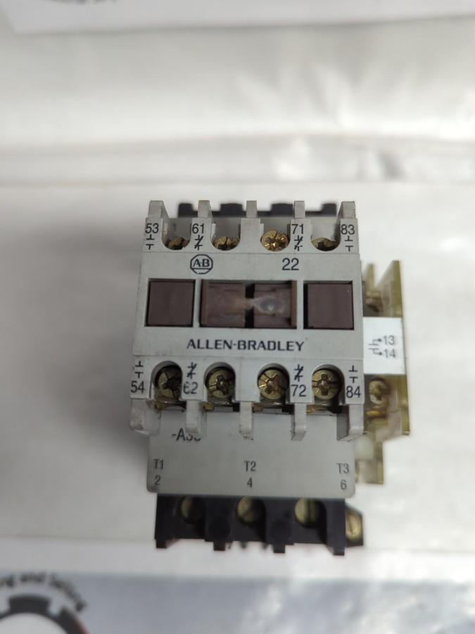 Used ALLEN BRADLEY,100-A38NZ*3,CONTACTOR ASSEMBLY PRE-OWNED