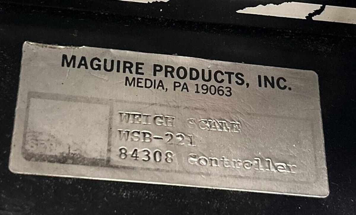 Used MAGUIRE,WSB-221,WEIGHT SCALE BLENDER CONTROLLER