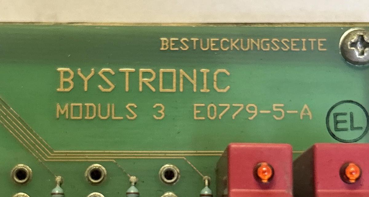 Used BYSTRONIC,E0779-5-A,MODULE CIRCUIT BOARD