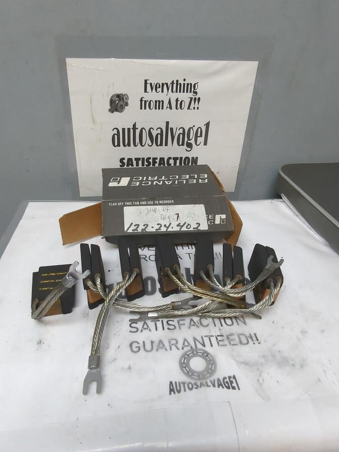 RELIANCE ELECTRIC,3141-PF,CARBON BRUSH BOX OF 7 BRUSHES NOS