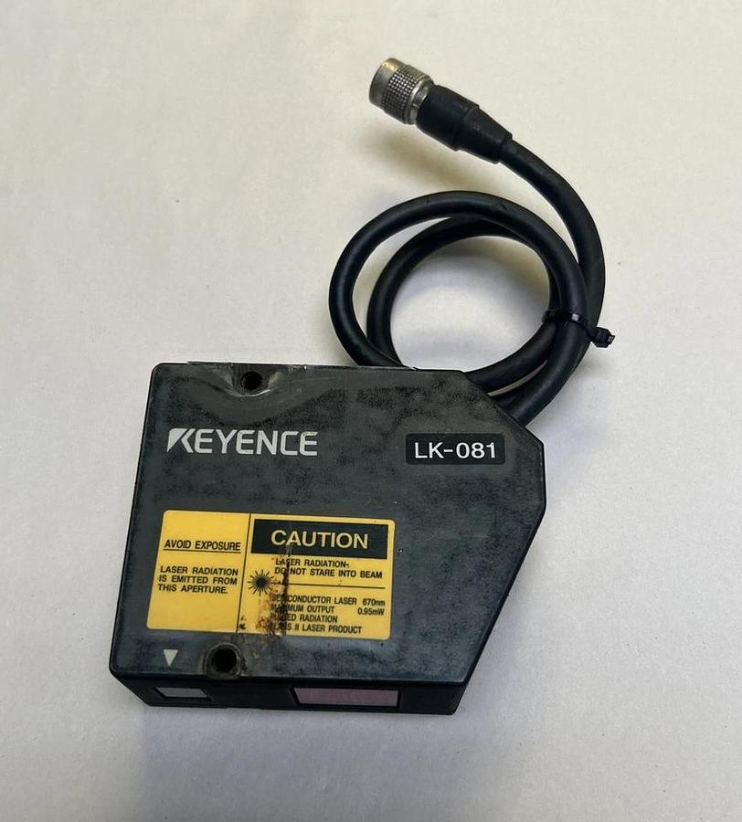 Used KEYENCE,LK-081,LASER SENSOR