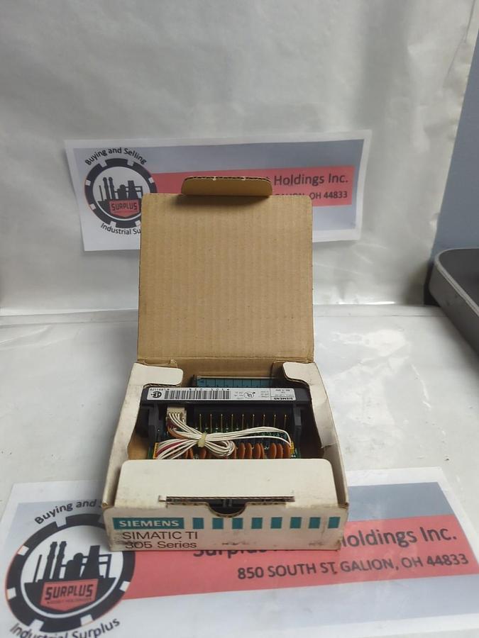 SIEMENS,TI305-05N,SIMATIC TI INPUT MODULE 305 SERIES NOS