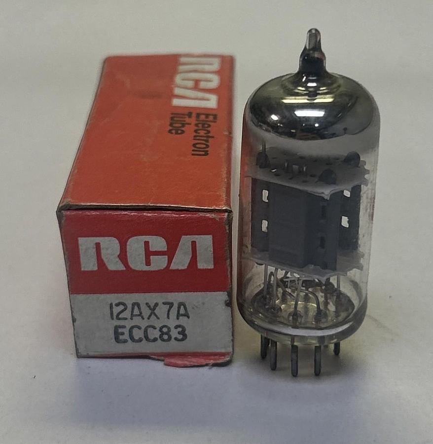 RCA,12AX7A,VACUUM TUBE NOS