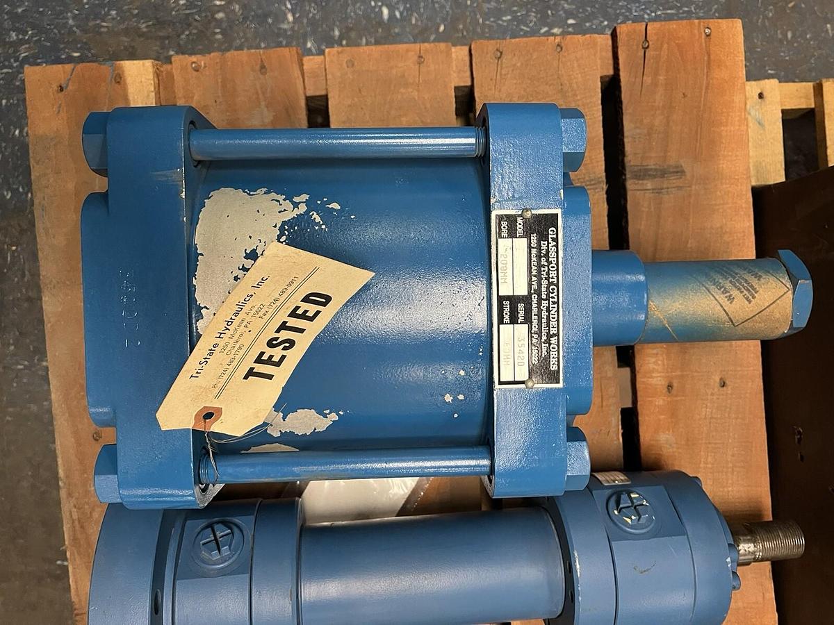 Glassport,35420,Pneumatic Cylinder 200MM Bore Stroke 80MM