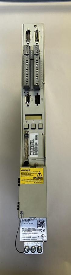 Used SIEMENS,6SN1123-1AA00-0CA2,SIMODRIVE 611 POWER MODULE W/ 6SN1122-0BA11-0AA1