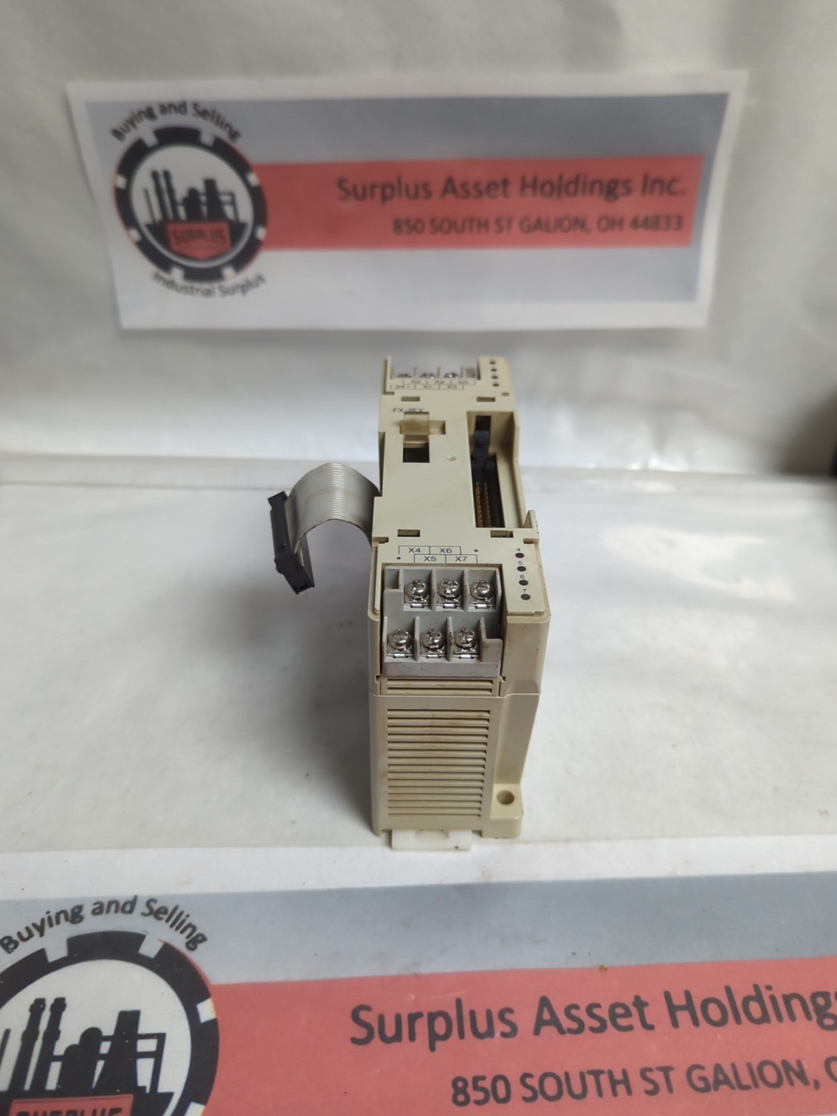 Used MITSUBISHI,FX-8EX,PROGRAMMABLE CONTROLLER DC24V PRE-OWNED