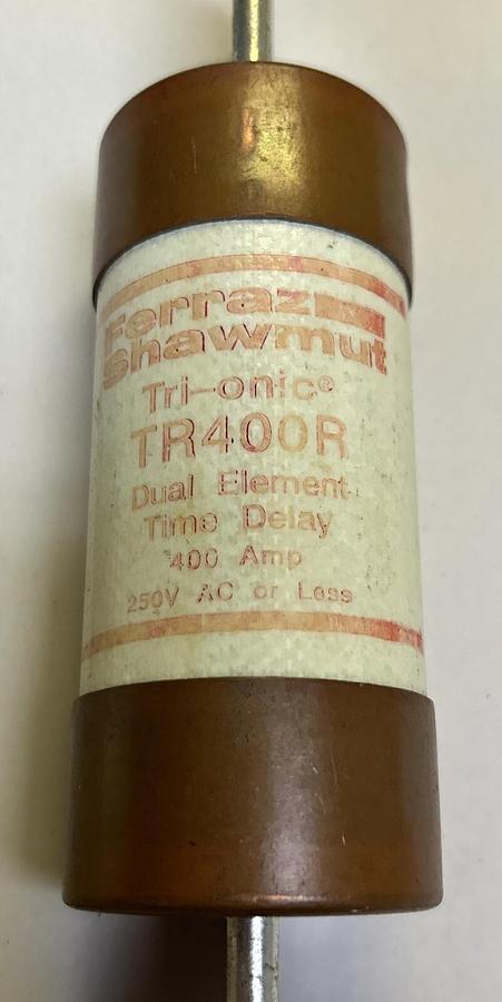 Used FERRAZ SHAWMUT,TR400R,FUSE 400A 250V