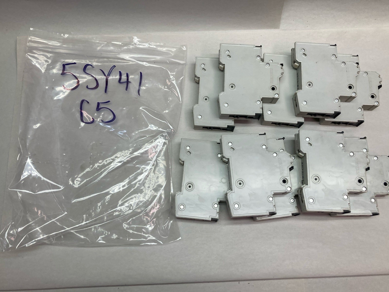 Used Siemens,5SY4111-7,Miniature Circuit Breaker 230/400V 10kA LOT of 10