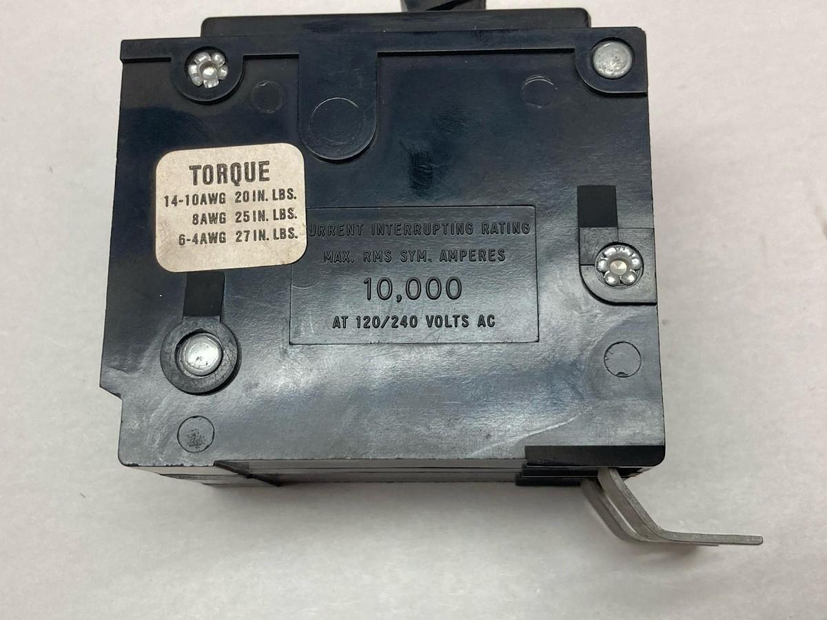 Used Circuit Breaker,LL-7666,2-Pole Circuit Breaker 20A 120/240Vac