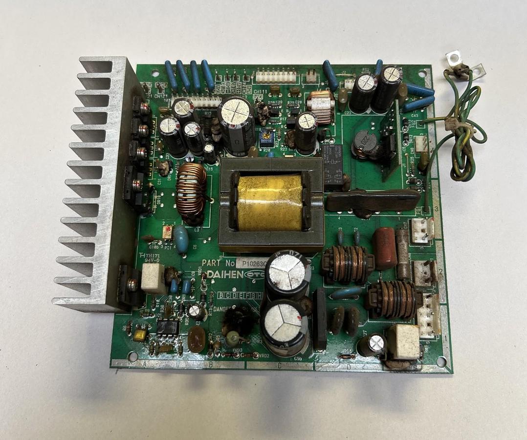 Used DAIHEN OTC,P10263Q,ROBOTIC CIRCUIT BREAKER DP400 WELDER