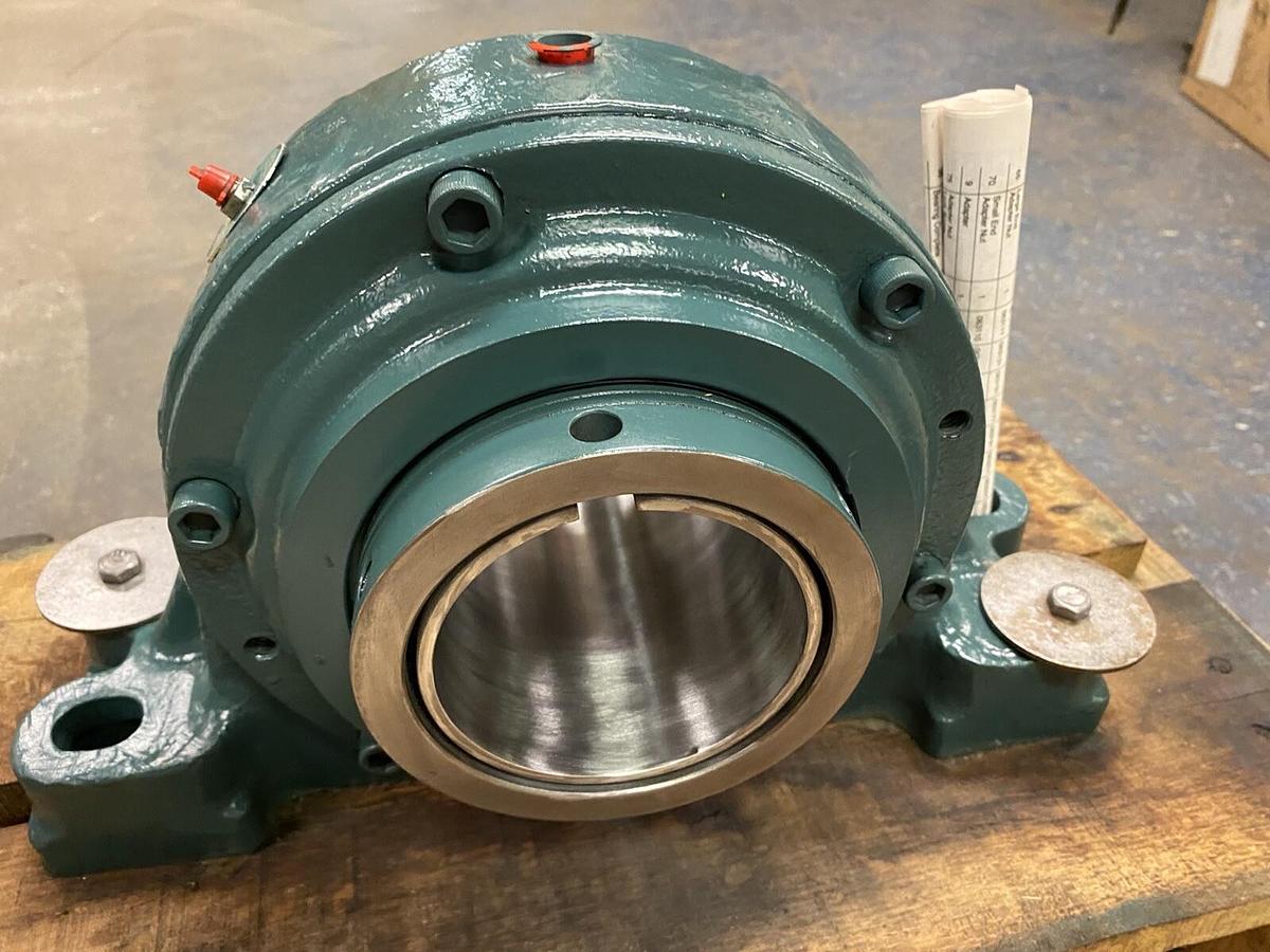 Used DODGE,063364,NON EXPANSION ALL STEEL PILLOW BLOCK BEARING SIZE 3-15/16