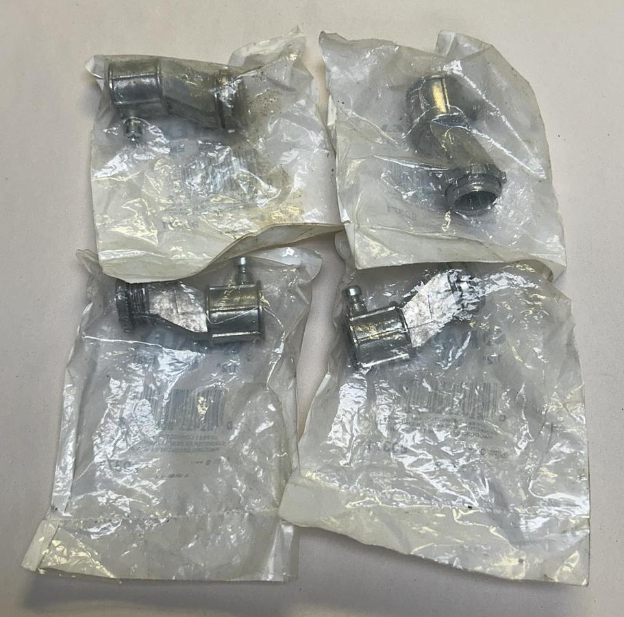 HALEX,90371,CONNECTOR 1/2INCH LOT OF 4 NOS