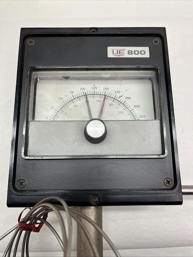 Used UE UNITED ELECTRIC,800-6BS,TEMPERATURE CONTROLLER SWITCH 0-250F 15A 480VAC
