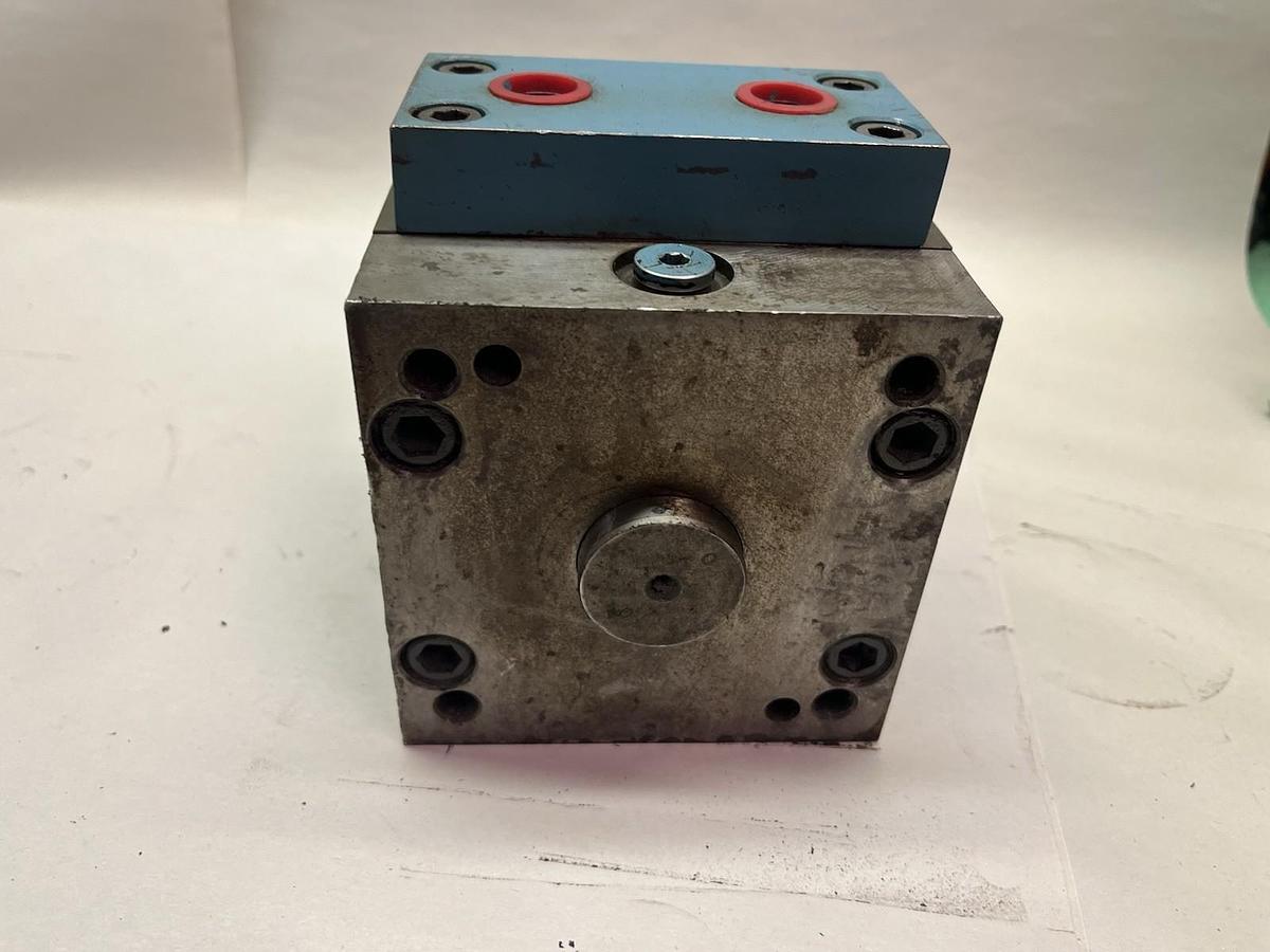 Used MICROMATIC ROTAC,MPJ3-22VOIL,HYDRAULIC ROTARY ACTUATOR