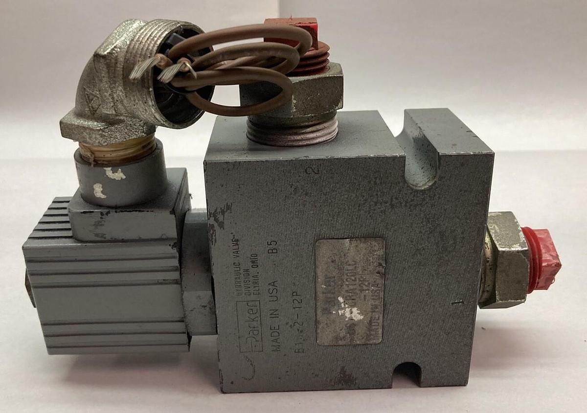 Used Parker,DSL101CRA120LC-12P,Valve