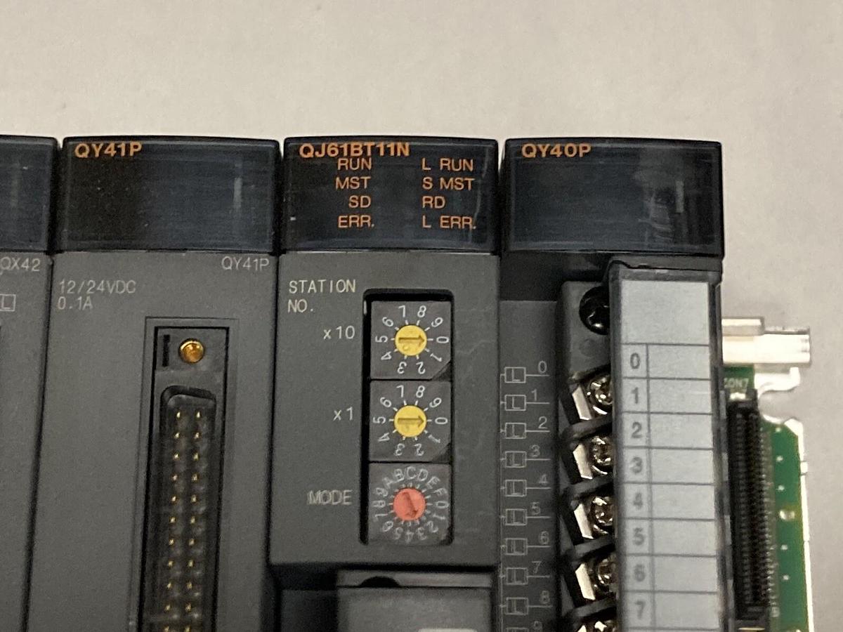 Used Mitsubishi,Q00UJCPU/QX42/QY41P QJ61BT11N/QY40P,CONTROLLER