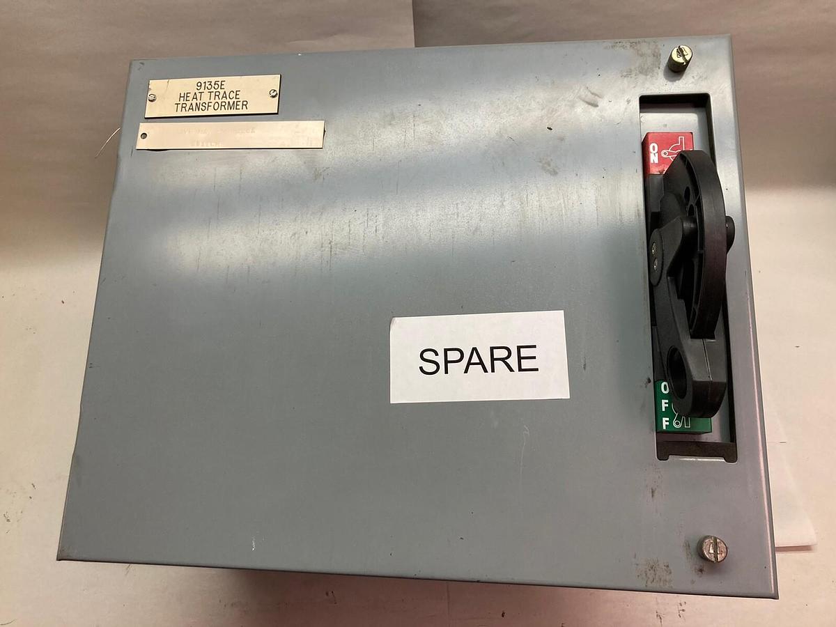 Used Allen Bradley,2100 2192F,12 Inch Fused MCC Disconnect Feeder Bucket 60A