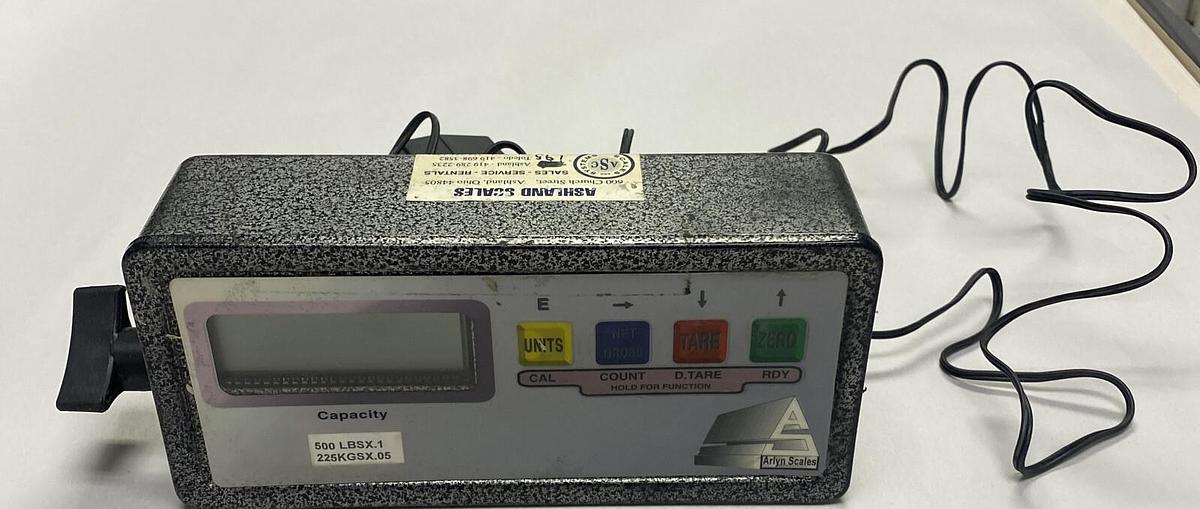 Used Arlyn Scale,310D,Scale Head 500LB Capacity