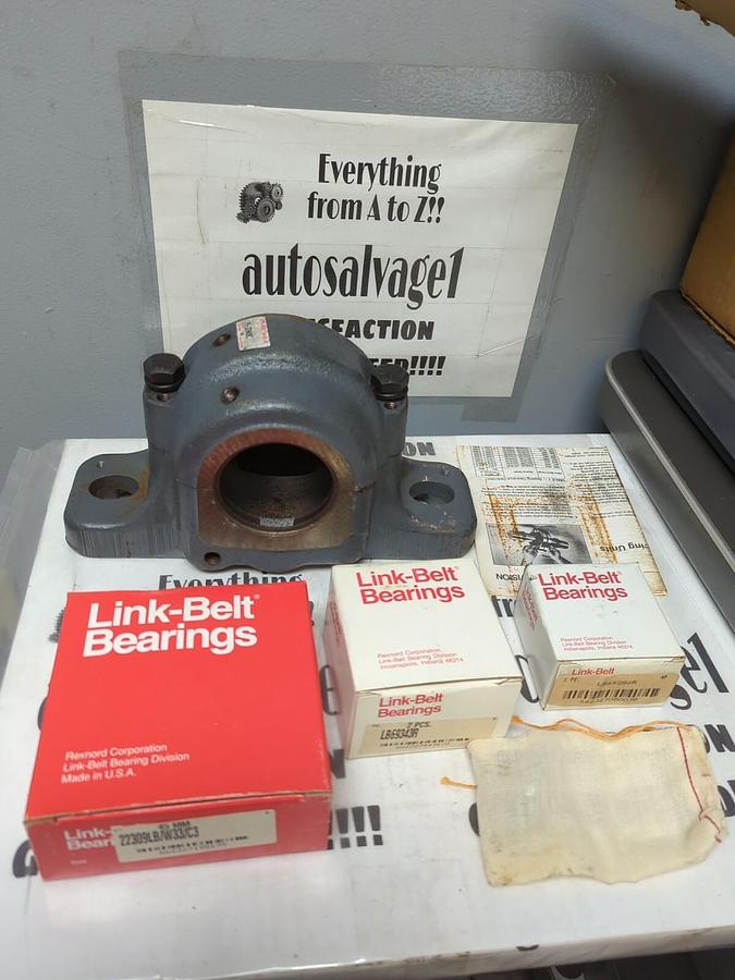 LINK-BELT REXNORD,PE-LB7945RC,PILLOW BLOCK SPHERICAL BEARING NOS