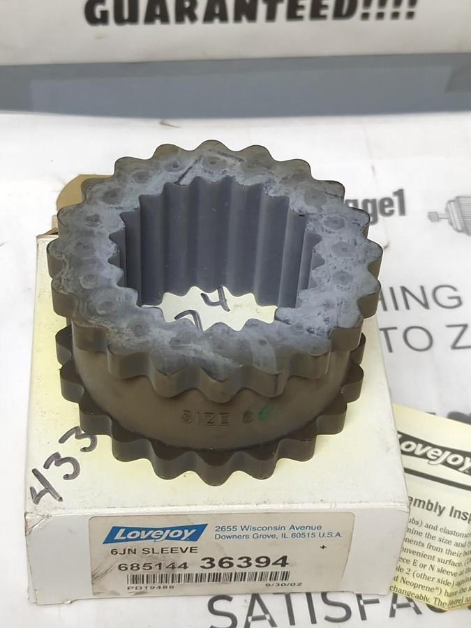 LOVEJOY,685144-36394 6JN,SLEEVE 6 INCH NOS