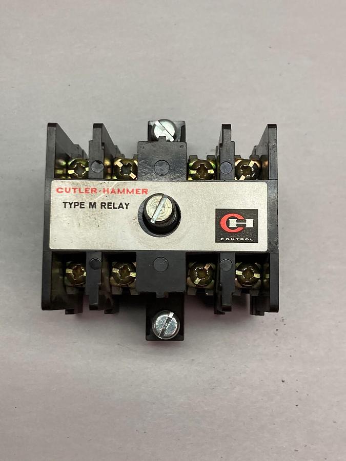 Cutler-Hammer,D26MF,Type M Relay Accessory