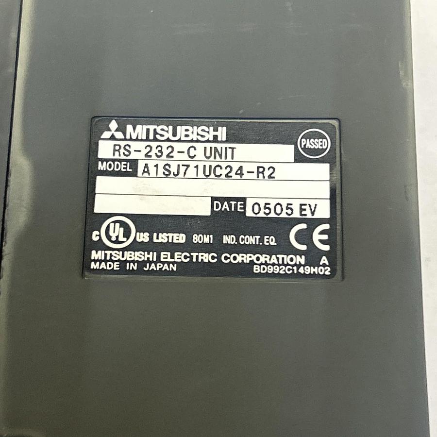 Used MITSUBISHI,A1SJ71UC24-R2,COMMUNICATION MODULE