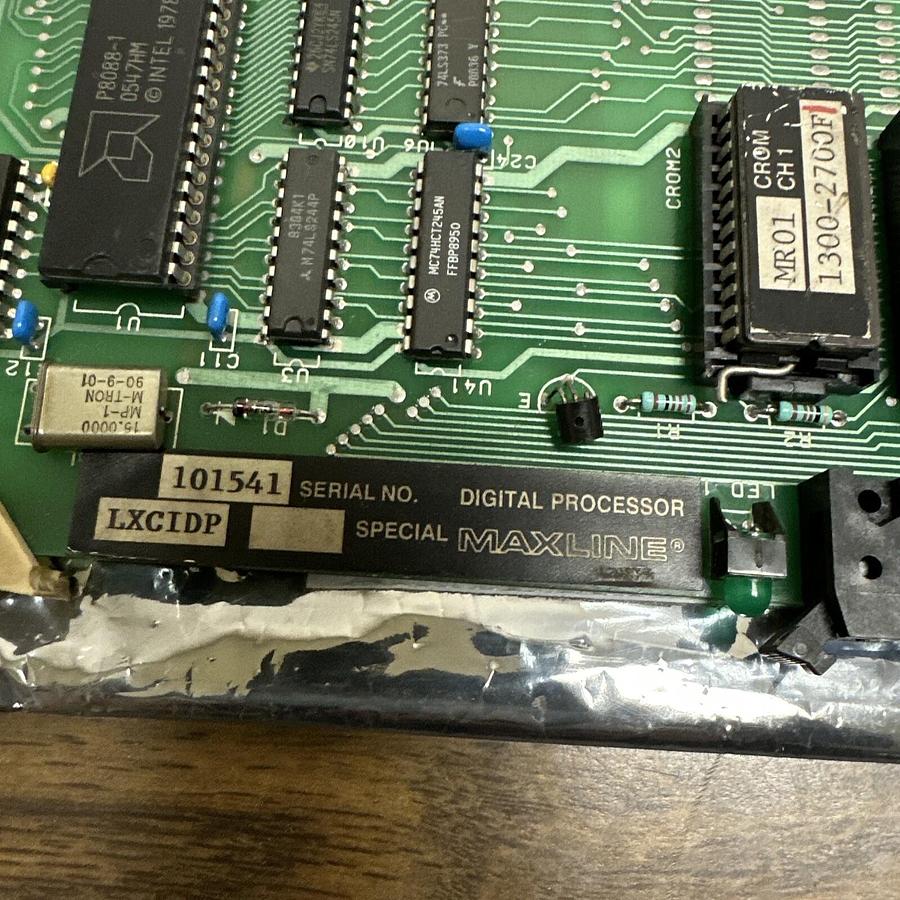 Used Maxline,LXCIDP,Digital Processor Circuit Board