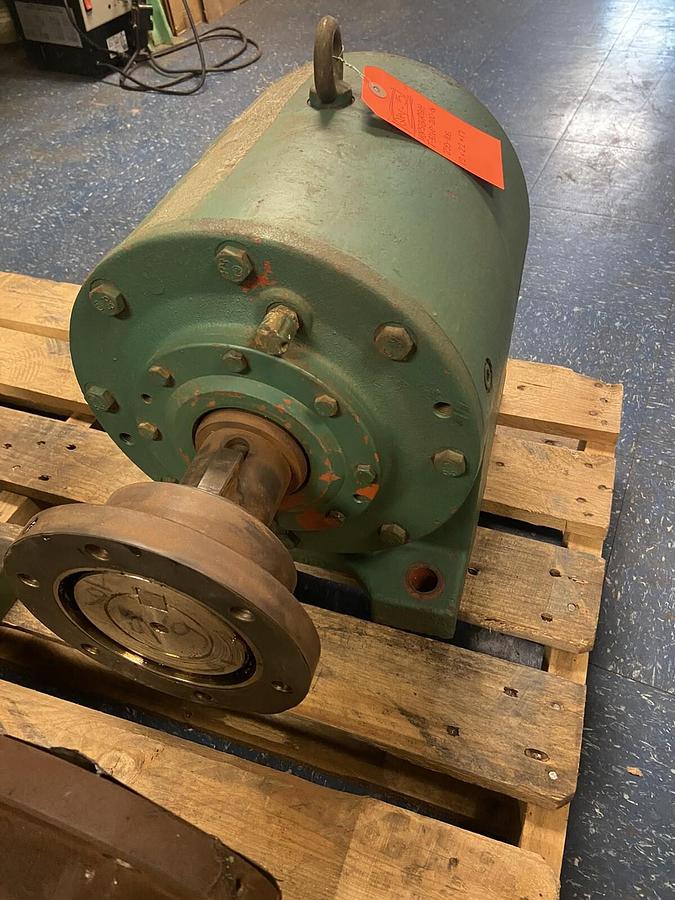 Used Horsburgh & Scott,T-3260-200-G,Speed Reducer Ratio 124:1 CG180-30 3Hp