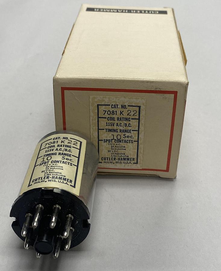 CUTLER-HAMMER,7081K22,RELAY NOS
