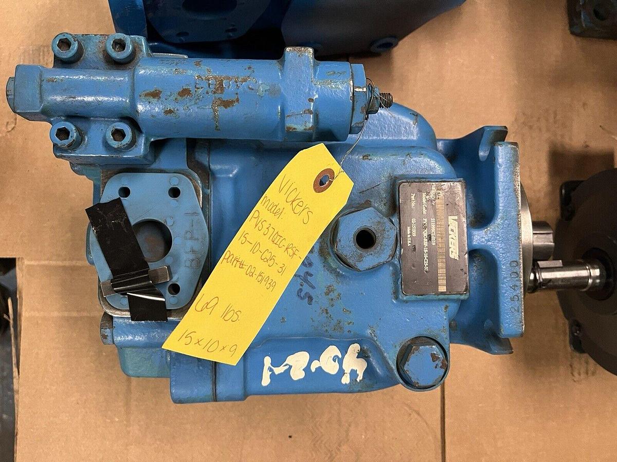 Used VICKERS,PVH57QIC-RSF-1S-10-C25-31,HYDRAULIC PISTON PUMP