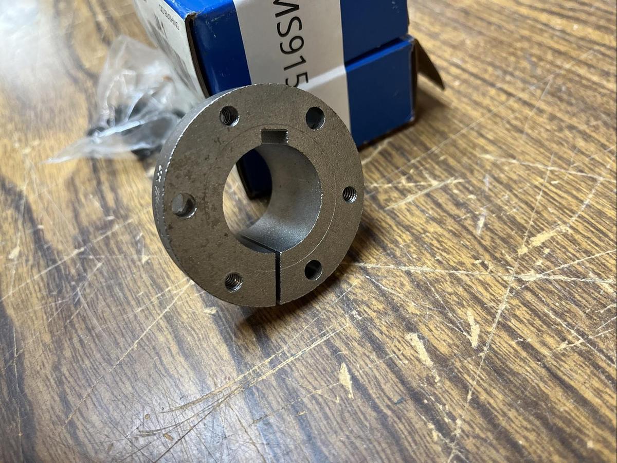 MARTIN,JA-1,QD BUSHING 1" BORE FLANGE OD 2" LOT OF 2
