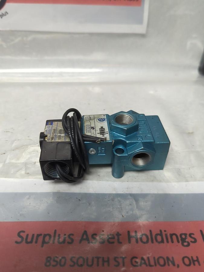 Used MAC,55B-12-1116CA,SOLENOID VALVE PRE-OWNED
