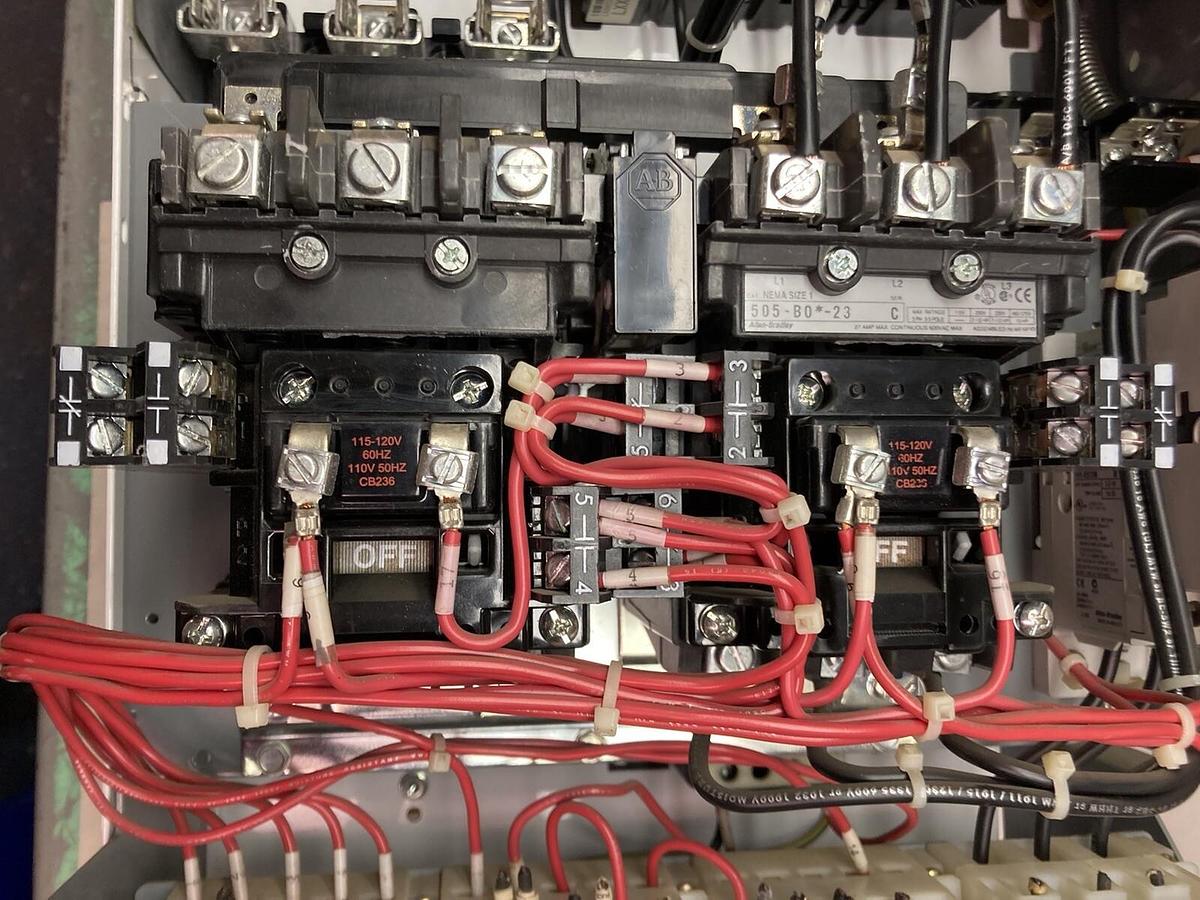 Used Allen-Bradley,2106,Size 1 Fused MCC 20 Inch Starter Feeder Bucket