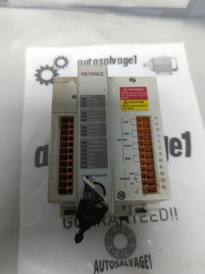 KEYENCE,PJ-V90,LIGHT CURTAIN MODULE NOS