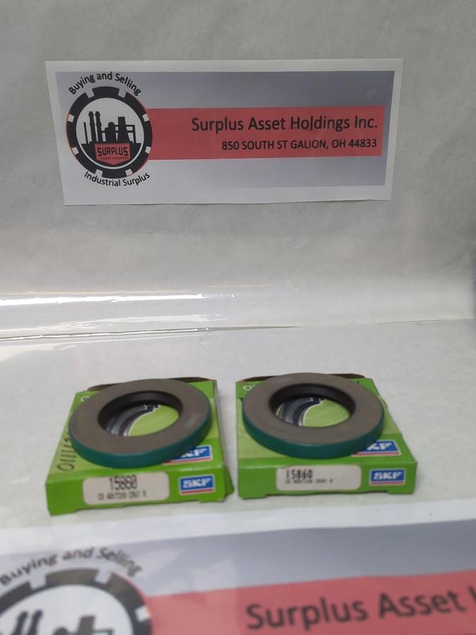 SKF,15860,OIL SEAL LOT OF 2 NOS