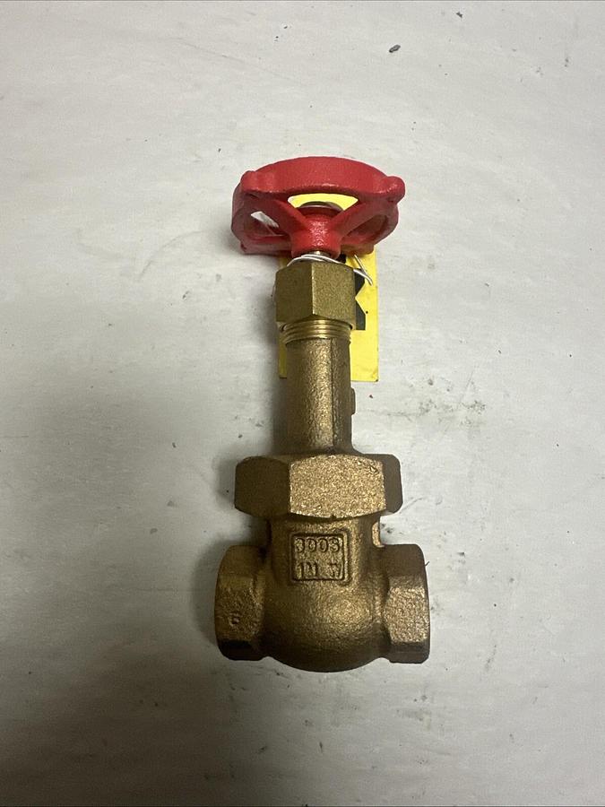 Milwaukee,300SWP 1000WOG,1/2" Brass Gate Valve Fig 1184